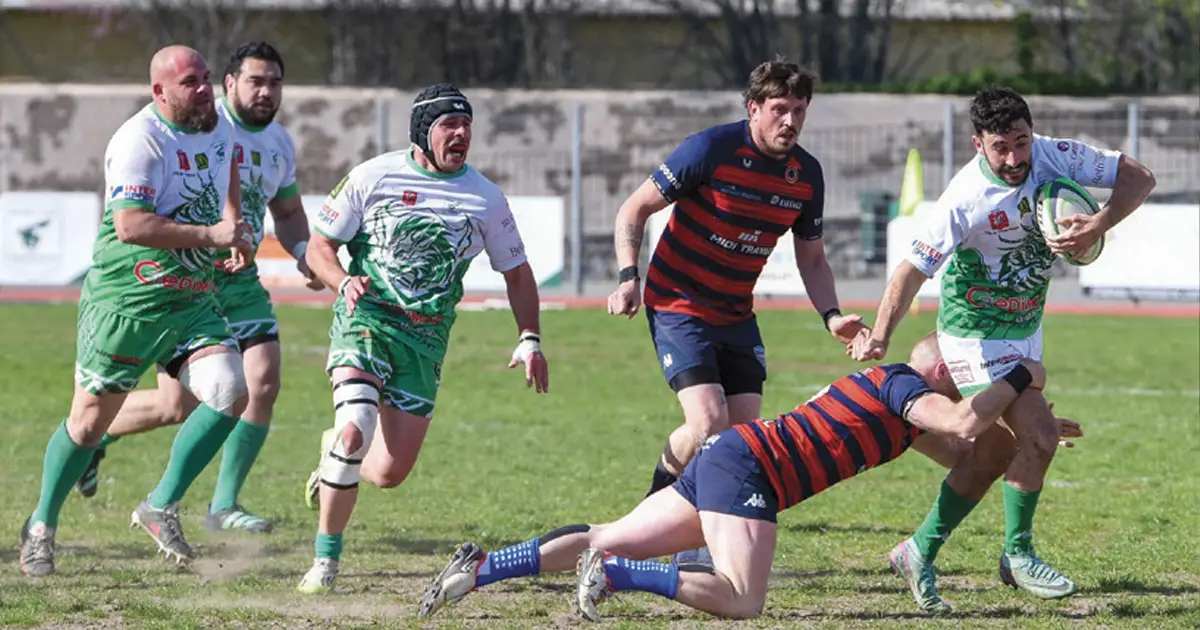 Rencontres officielles de rugby RCD – Veore (Drome)
