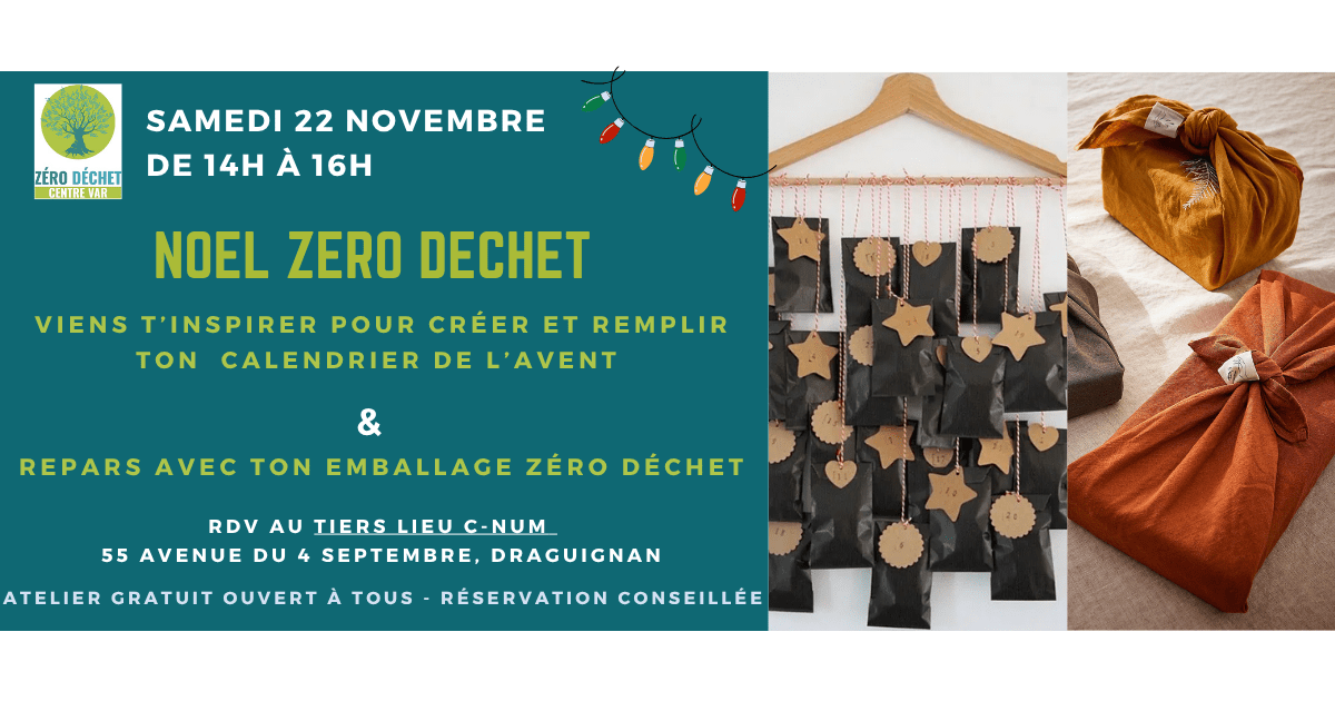 C-Num - Atelier Noël Zéro déchet